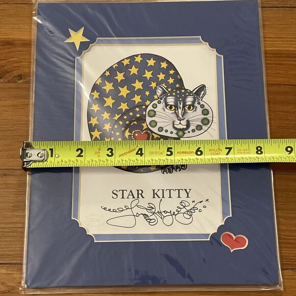 Star Kitty Print Jamie Hayes New Orleans Cat Art Signed 2004 - Picture 6 of 10